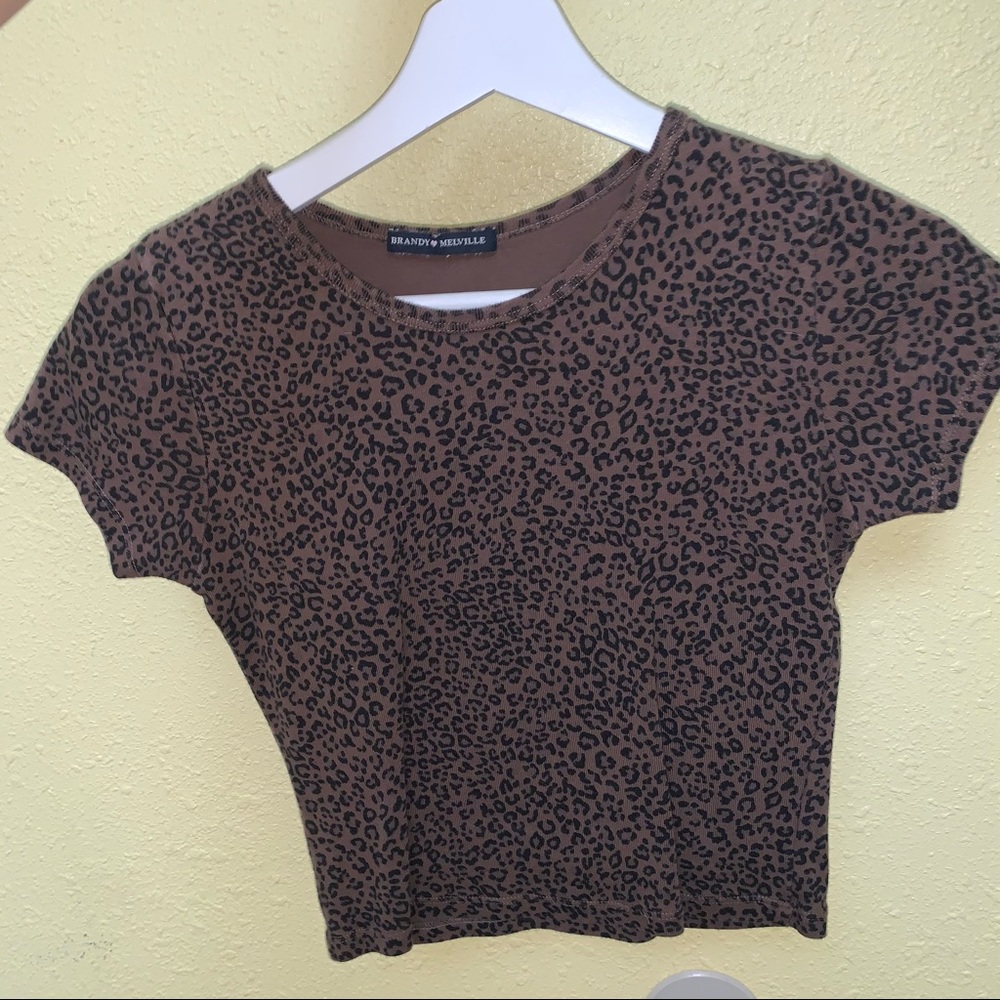 brandy melville brown cheetah ashlyn